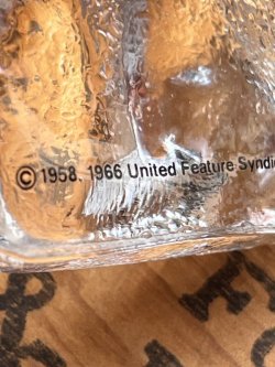 画像5: SNOOPY "DETERMINED" VINTAGE CRYSTAL PAPERWEIGHT 