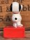 画像8: SNOOPY"EVERYBODY LOVES A WINNER" VINTAGE CERAMIC PEN HOLDER FIGURE