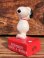 画像5: SNOOPY"EVERYBODY LOVES A WINNER" VINTAGE CERAMIC PEN HOLDER FIGURE