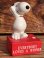 画像1: SNOOPY"EVERYBODY LOVES A WINNER" VINTAGE CERAMIC PEN HOLDER FIGURE (1)