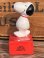 画像6: SNOOPY"EVERYBODY LOVES A WINNER" VINTAGE CERAMIC PEN HOLDER FIGURE