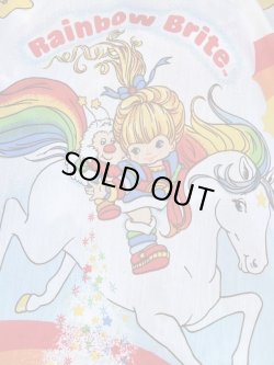 画像4: RAINBOW BRIGHT VINTAGE TWIN FLAT SHEETS