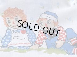 画像11: RAGGEDY ANN & ANDY VINTAGE TWIN FLAT SHEETS