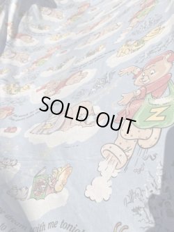 画像17: TEDDY RUXPIN "MADE IN USA" VINTAGE TWIN FLAT SHEETS