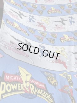 画像4: POWER RANGERS "MADE IN USA" VINTAGE TWIN FLAT SHEETS