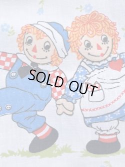 画像8: RAGGEDY ANN & ANDY VINTAGE TWIN FLAT SHEETS