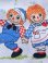 画像8: RAGGEDY ANN & ANDY VINTAGE TWIN FLAT SHEETS