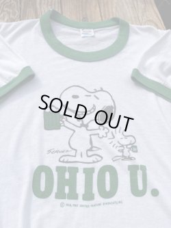 画像10: CHAMPION "PEANUTS🌲OHIO UNIVERSITY" "MADE IN USA" 19８0'S T-SHIRTS
