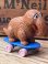 画像1: SESAME STREET "SNUFFLEUPAGUS" 1980'S SKATEBOARD FIGURE (1)