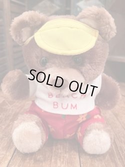 画像1: RUSS "BEACH BUM" BEAR 1980'S PLUSH DOLL 