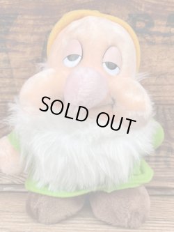 画像1: THE SEVEN DWARFS "SLEEPY" VINTAGE PLUSH DOLL