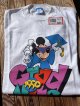 DISNEY "GRAD NIGHT'90" MADE IN USA D.STOCK "MEDIUM" T-SHIRTS