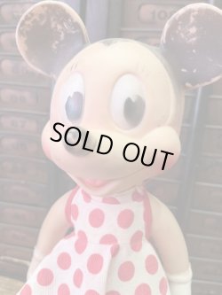 画像7: MINNIE MOUSE 1950'S SUN RUBBER CO. DOLL