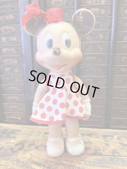 画像1: MINNIE MOUSE 1950'S SUN RUBBER CO. DOLL