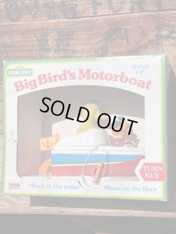 画像1: SESAME STREET “BIG BIRD’S MOTORBOAT” D.STOCK TOY