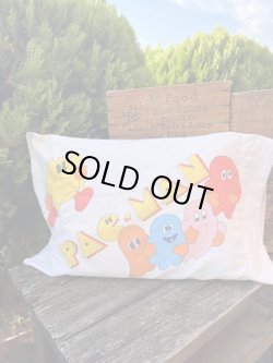 画像1: PAC-MAN VINTAGE PILLOW CASE