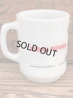画像2: FIRE KING SNOOPY 70~80'S  "PEDAL POWER" MUG