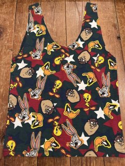 画像1: LOONEY TUNES "MADE IN USA" KIDS D.STOCK DARK GREEN TANK