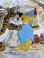 画像13: WINNIE THE POOH VINTAGE WINDOW CURTAIN SET