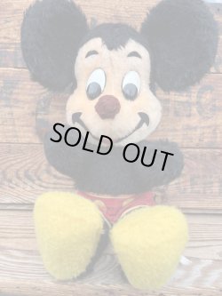 画像1: MICKEY MOUSE 1970'S PLUSH DOLL