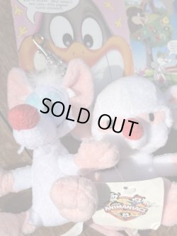 画像8: PINKY AND THE BRAIN "PINKY" 1990'S  KEYCHAIN PLUSH DOLL