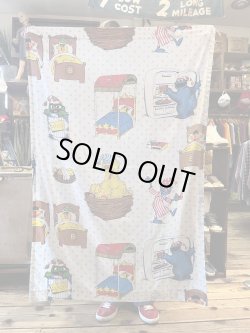 画像1: SESAME STREET VINTAGE CURTAIN FABRIC