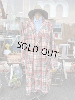 画像1: J.C.PENNEY 1970'S FLANNEL ROBE