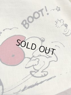 画像21: PEANUTS "HAPPINESS IS SNOOPY & CHARLIE BROWN" 1970'S FABRIC