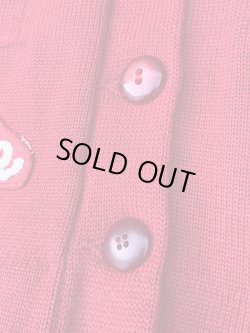 画像4: NHS "INDIAN HEAD" VINTAGE LETTERED CARDIGAN