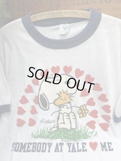 画像10: PEANUTS "YALE UNIVERSITY” 1970-1980'S T-SHIRTS