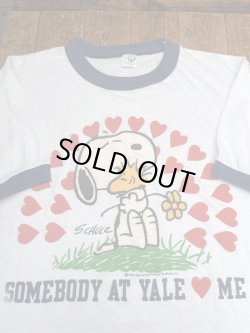 画像2: PEANUTS "YALE UNIVERSITY” 1970-1980'S T-SHIRTS