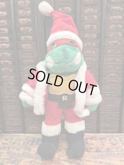 画像1: TURTLES "RAPHAEL" 1990'S SANTA CLAUS PLUSH DOLL