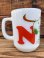 画像2: FIRE KING PEANUTS 1960~70'S "NOEL" MUG #1