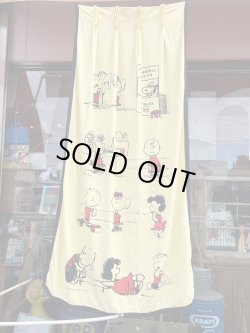画像1: PEANUTS VINTAGE CURTAIN