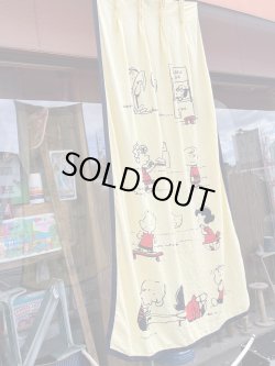 画像2: PEANUTS VINTAGE CURTAIN