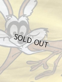 画像11: ROAD RUNNER & WILLE E COYOTE 1970'S KING FLAT SHEETS