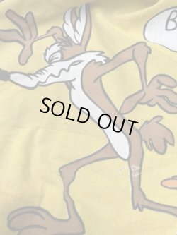 画像6: ROAD RUNNER & WILLE E COYOTE 1970'S KING FLAT SHEETS