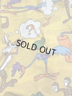 画像14: ROAD RUNNER & WILLE E COYOTE 1970'S KING FLAT SHEETS