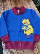 FRENCH TOAST🍞BEAR🍞 KIDS VINTAGE CARDIGAN