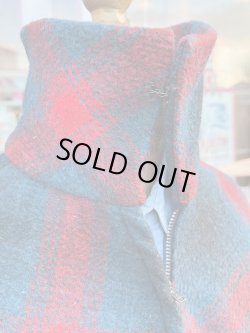 画像7: WOOL VINTAGE PONCHO COAT