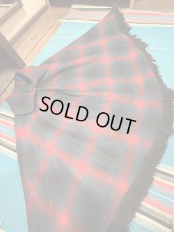 画像13: WOOL VINTAGE PONCHO COAT