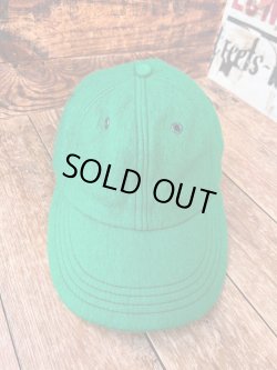 画像1: GREEN VINTAGE BASEBALL CAP