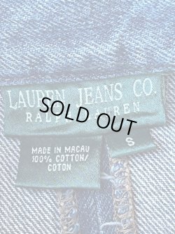 画像6: LAUREN JEANS COMPANY "RALPH LAUREN" 1990'S DENIM COAT