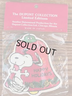 画像3: PEANUTS "HAPPY HOLIDAYS🎄BELL" 1977'S CHRISTMAS ORNAMENT 