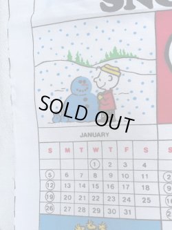 画像10: PEANUTS 1986'S WALL HANGING CALENDER FABRIC