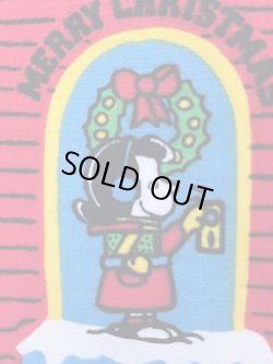 画像23: PEANUTS 1986'S WALL HANGING CALENDER FABRIC