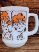 FIRE KING SNOOPY 60~70'S  "SWEETS" MUG