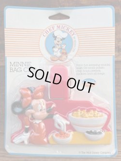 画像1: CHEF MICKEY🍽"MINNIE MOUSE" D.STOCK BAG CLIP