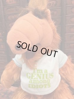 画像1: ALF "GENIUS AMONG IDIOTS" 1980'S PLUSH DOLL