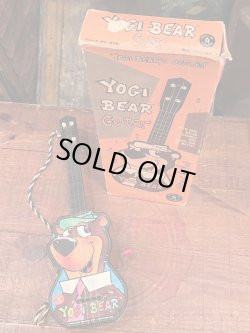 画像7: YOGI BEAR "GE-TAR" 1960'S GUITAR TOY WITH BOX 